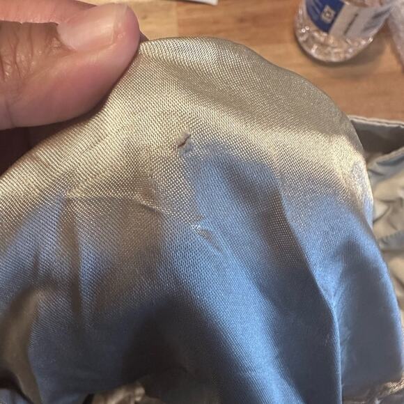 Banana Republic Blandine 3/4 Sleeve Bubble Hem Tie-Waist Parka Jacket – Size M - Picture 4 of 10